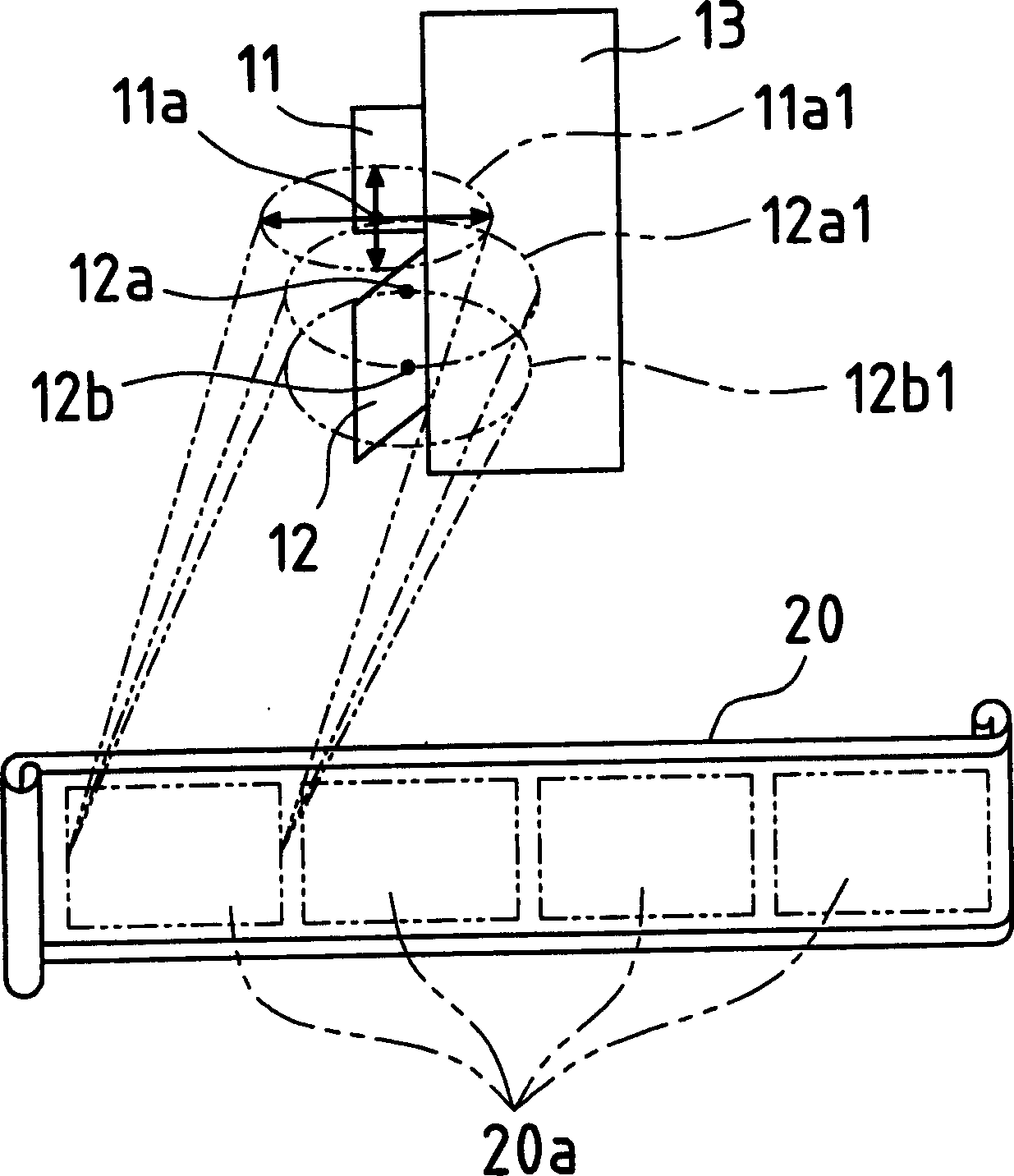 Flash device, camera therewith, semiconductor laser and manufacture thereof