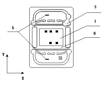 Contactless integrated circuit (IC) wafer pad layout design method