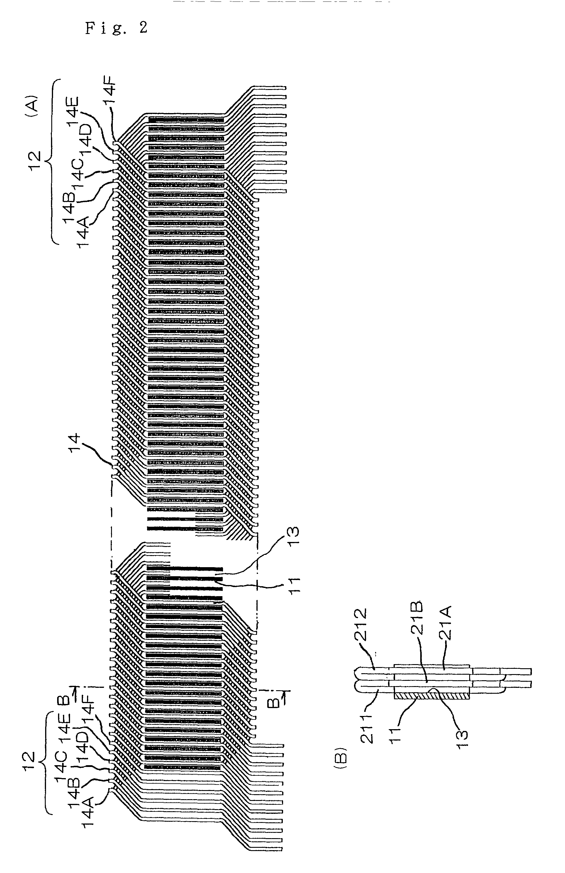 Coil assembly of rotating electrical machinery and method for producing the same, and stator of rotating electric machinery using the same coil assembly