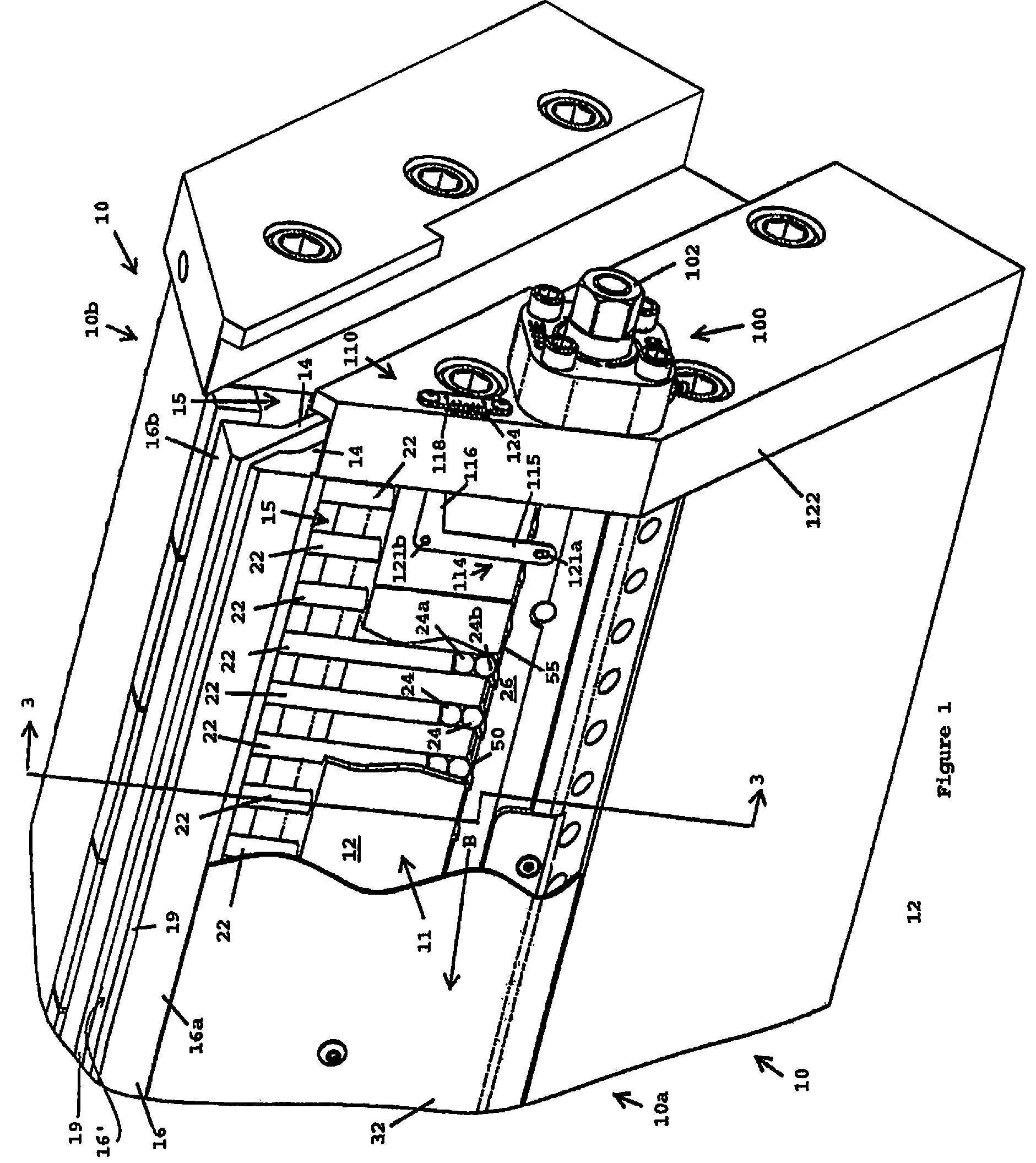 Lip adjustment push system