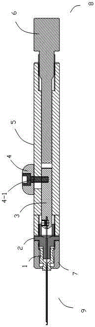 Combined interacanal fractured instrument extracting device