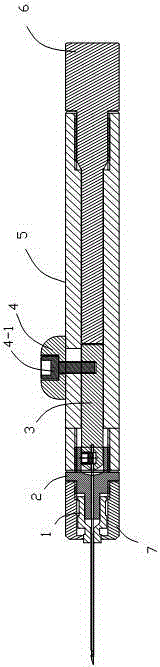 Combined interacanal fractured instrument extracting device