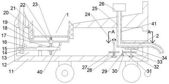 Fire-fighting sand box capable of setting fire-fighting sand taking quantity and automatically recycling fire-fighting sand