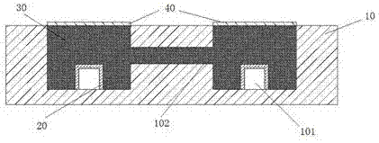 LED package device and packaging method thereof