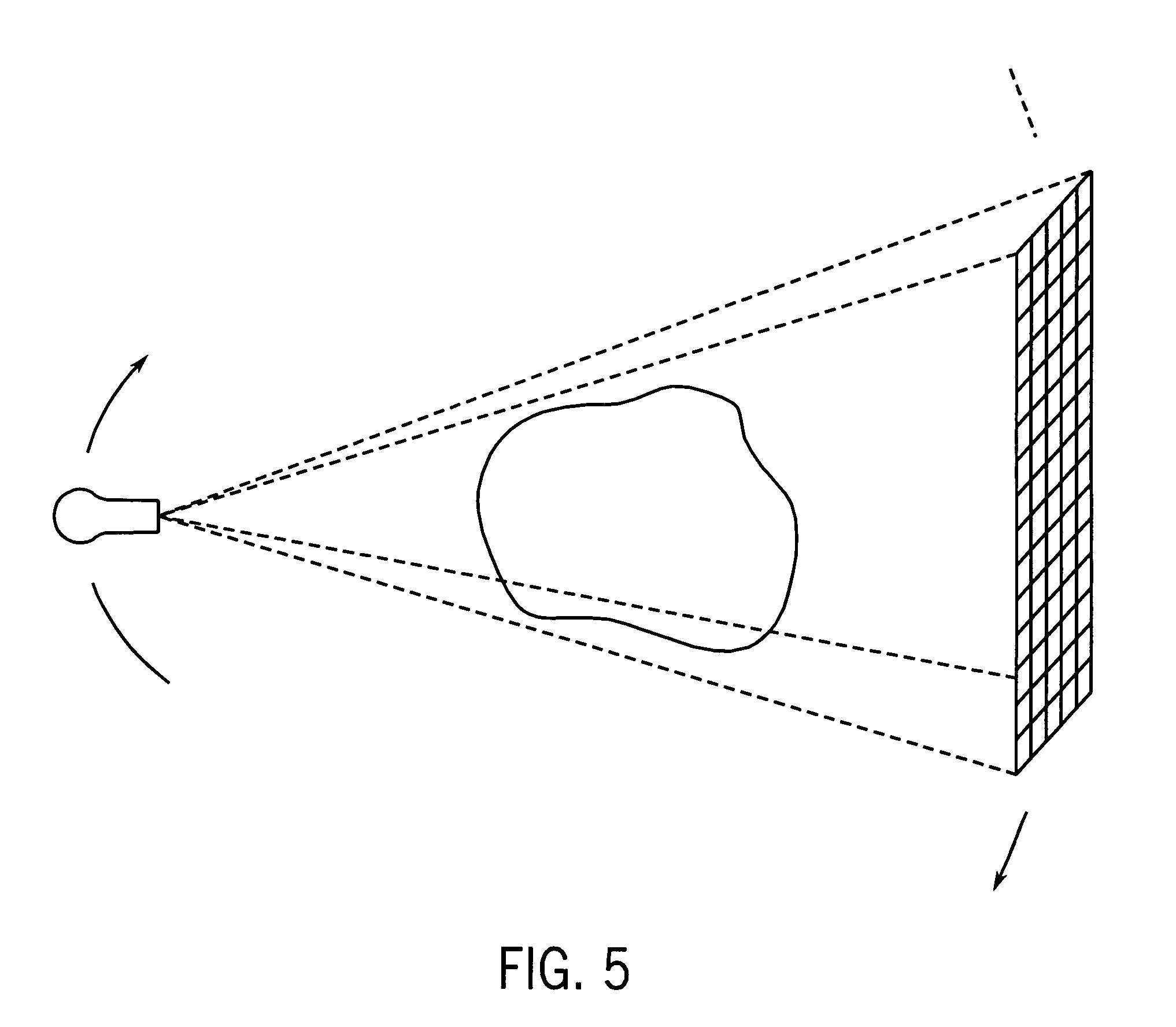 Fourier space tomographic image reconstruction method