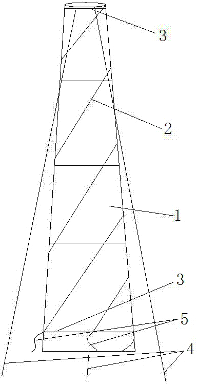 Method for restraining vortex-induced vibration in hoisting process of ultrahigh fan tower