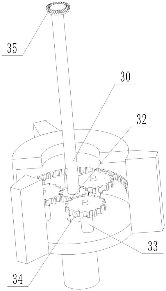 Rapid raw material mixing and stirring device and operation method thereof