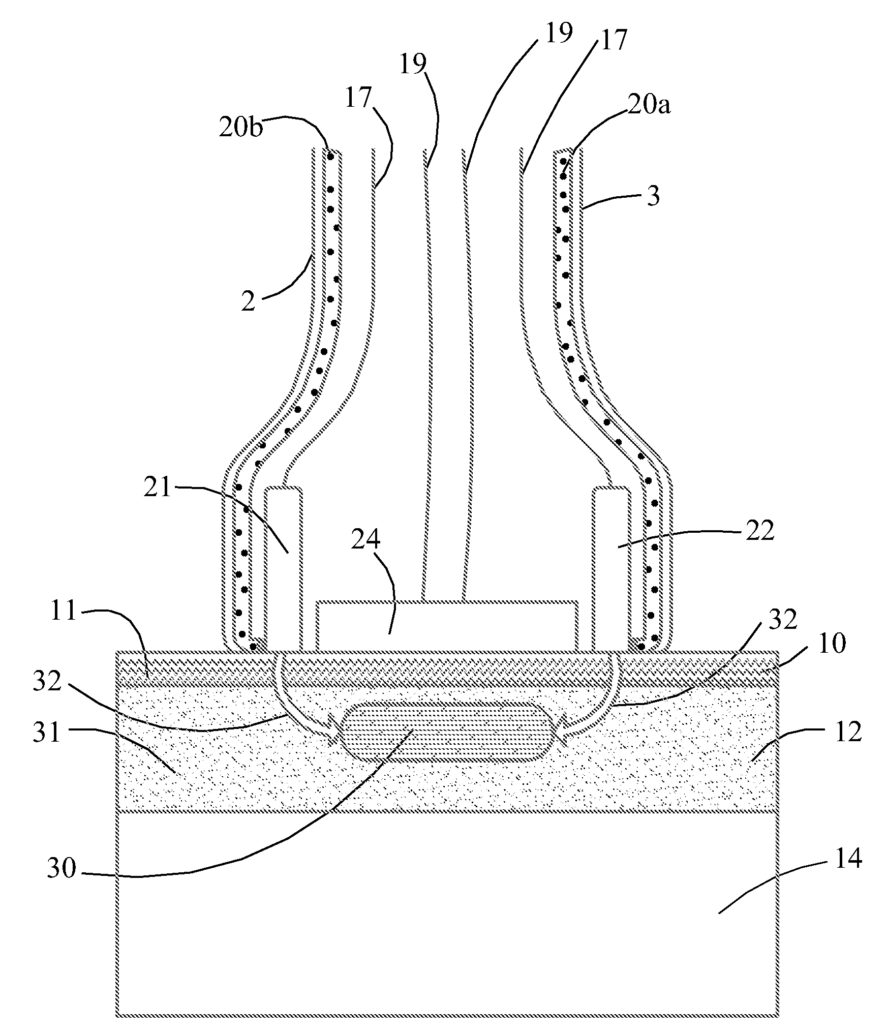 Method and apparatus for treatment of skin using RF and ultrasound energies