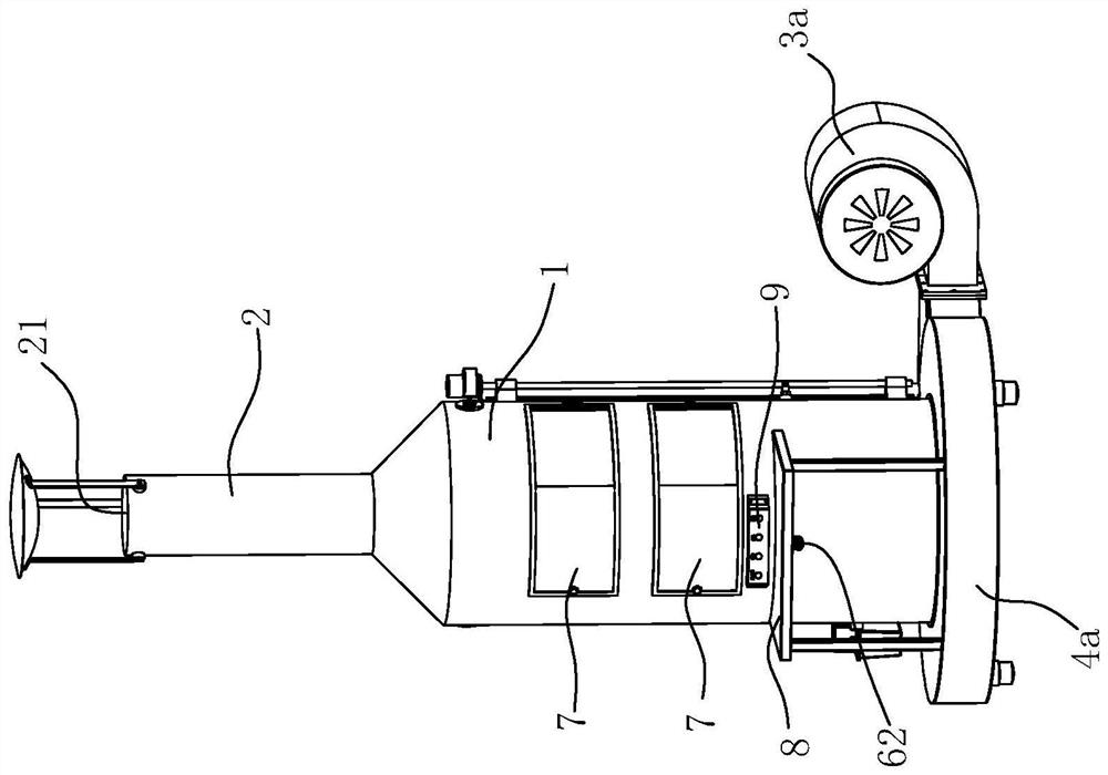 Sampling cabin for nucleic acid detection and nucleic acid detection method