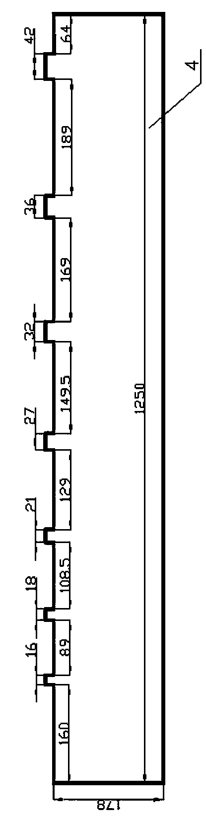 Winding battery plate group and preparation method thereof