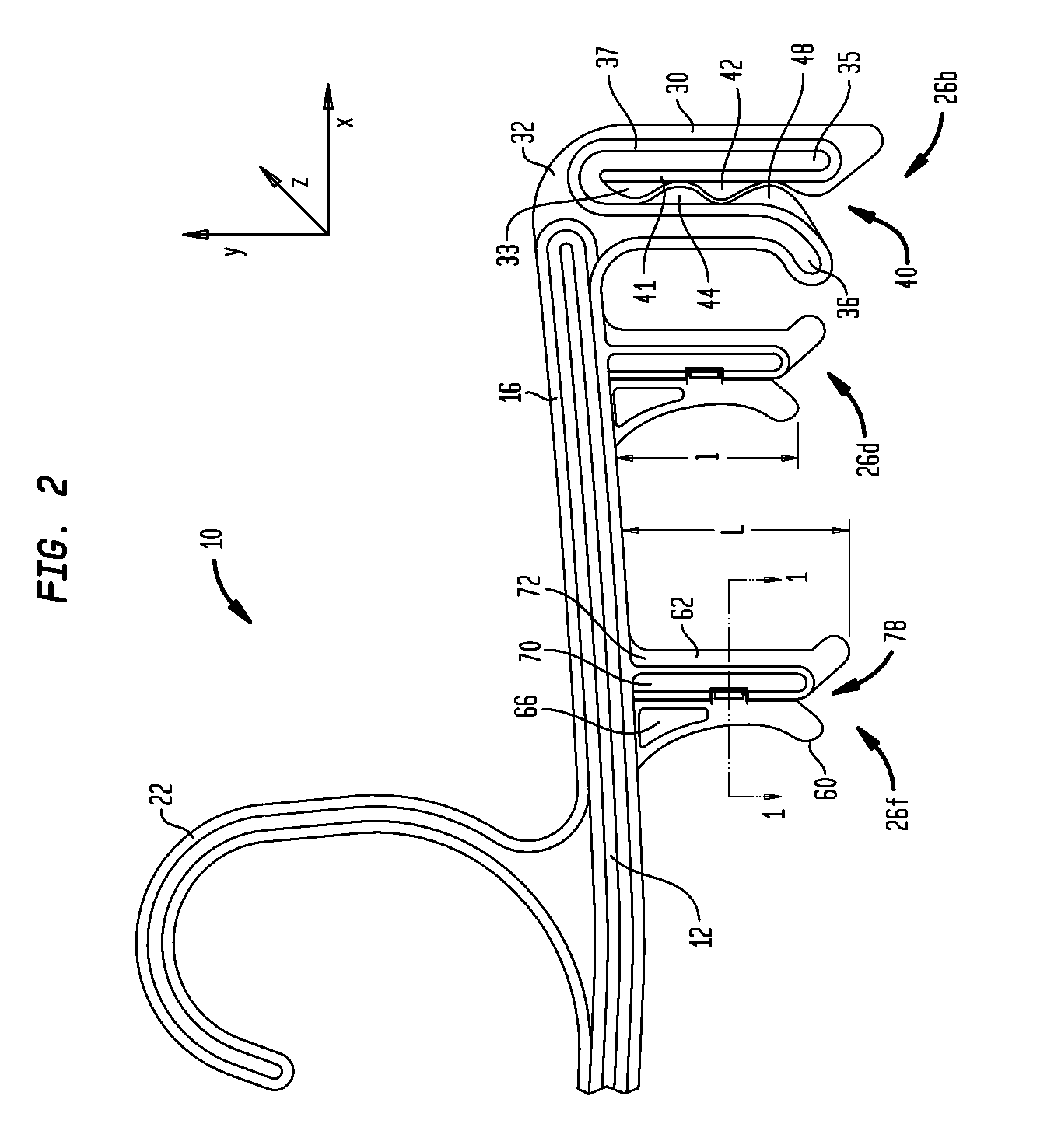 Multiple clip wraparound hanger