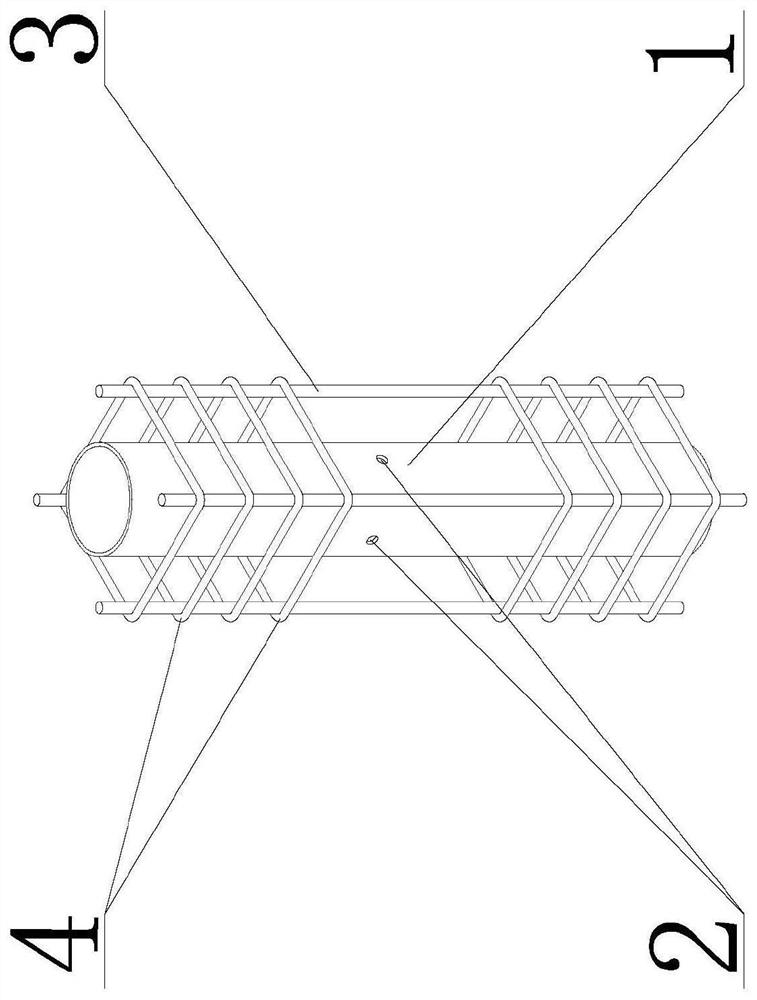 Slab-column joint connection structure, steel tube concrete slab-column structure and construction method