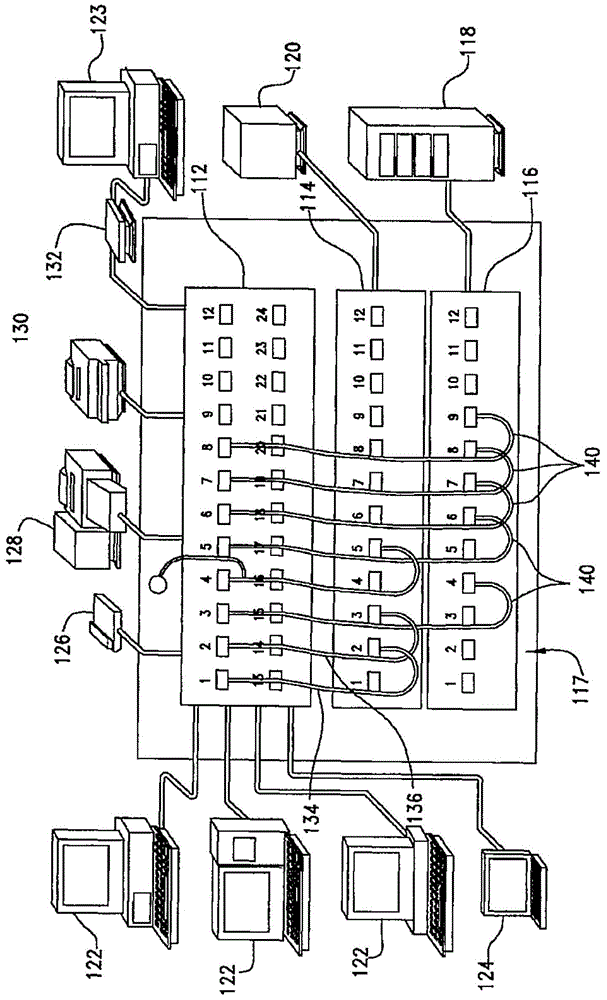 Termination cap for use in wired network management system