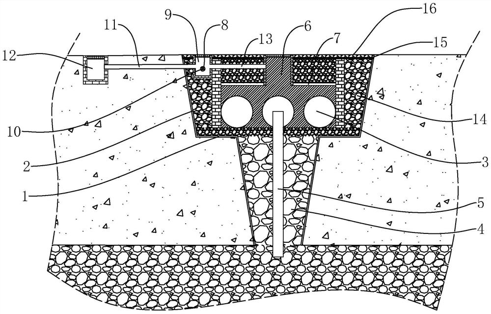 Permeable structure system construction method