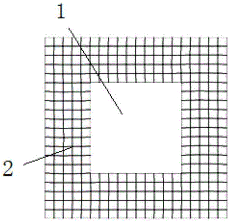 Simple implementation method for predicting periodical composite material thermal conductivity coefficient in gradual and homogeneous manner