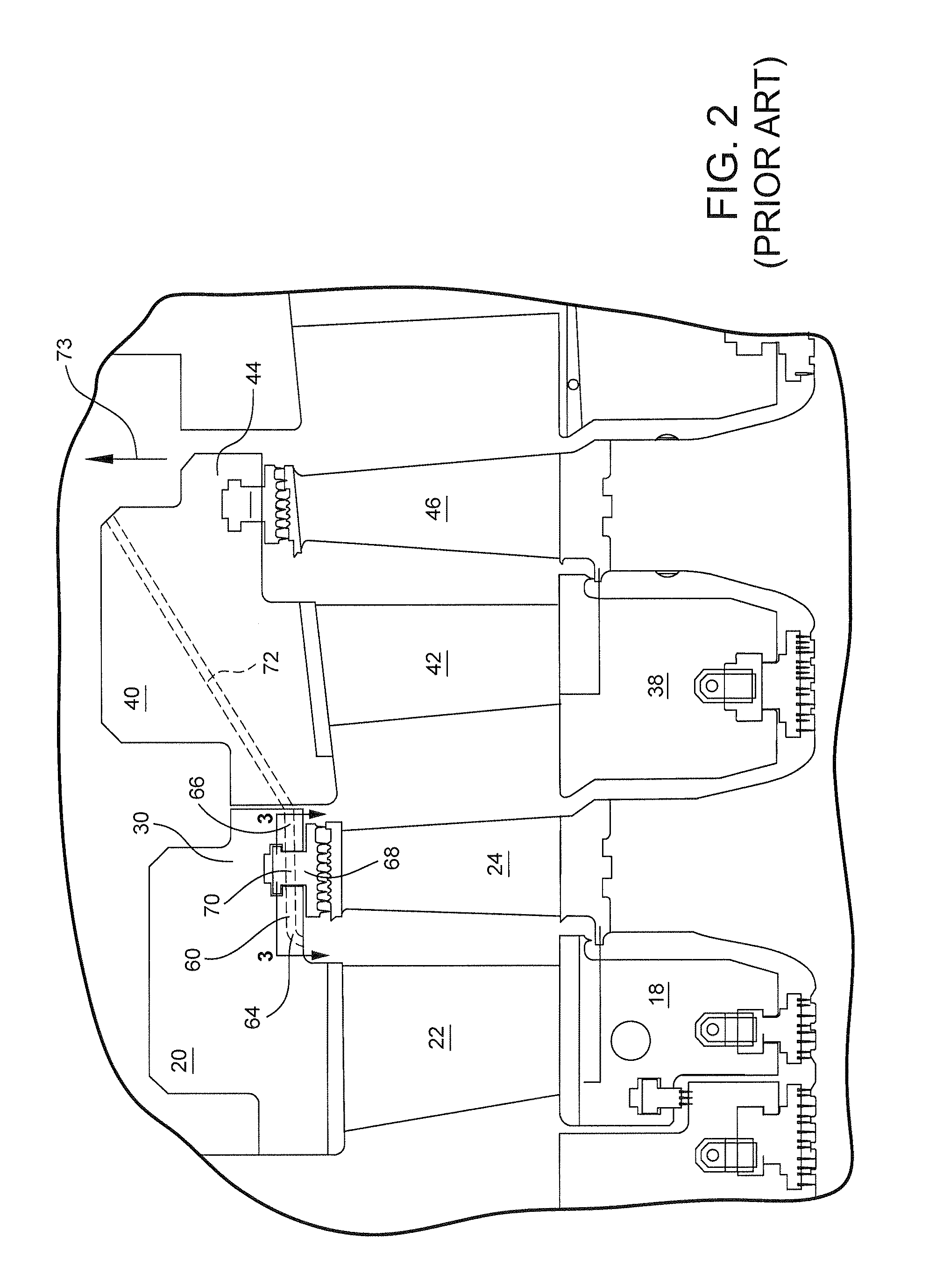 Apparatus for minimizing solid particle erosion in steam turbines