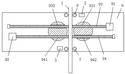 Electricity transmission cable bending equipment capable of working at night and bending method thereof