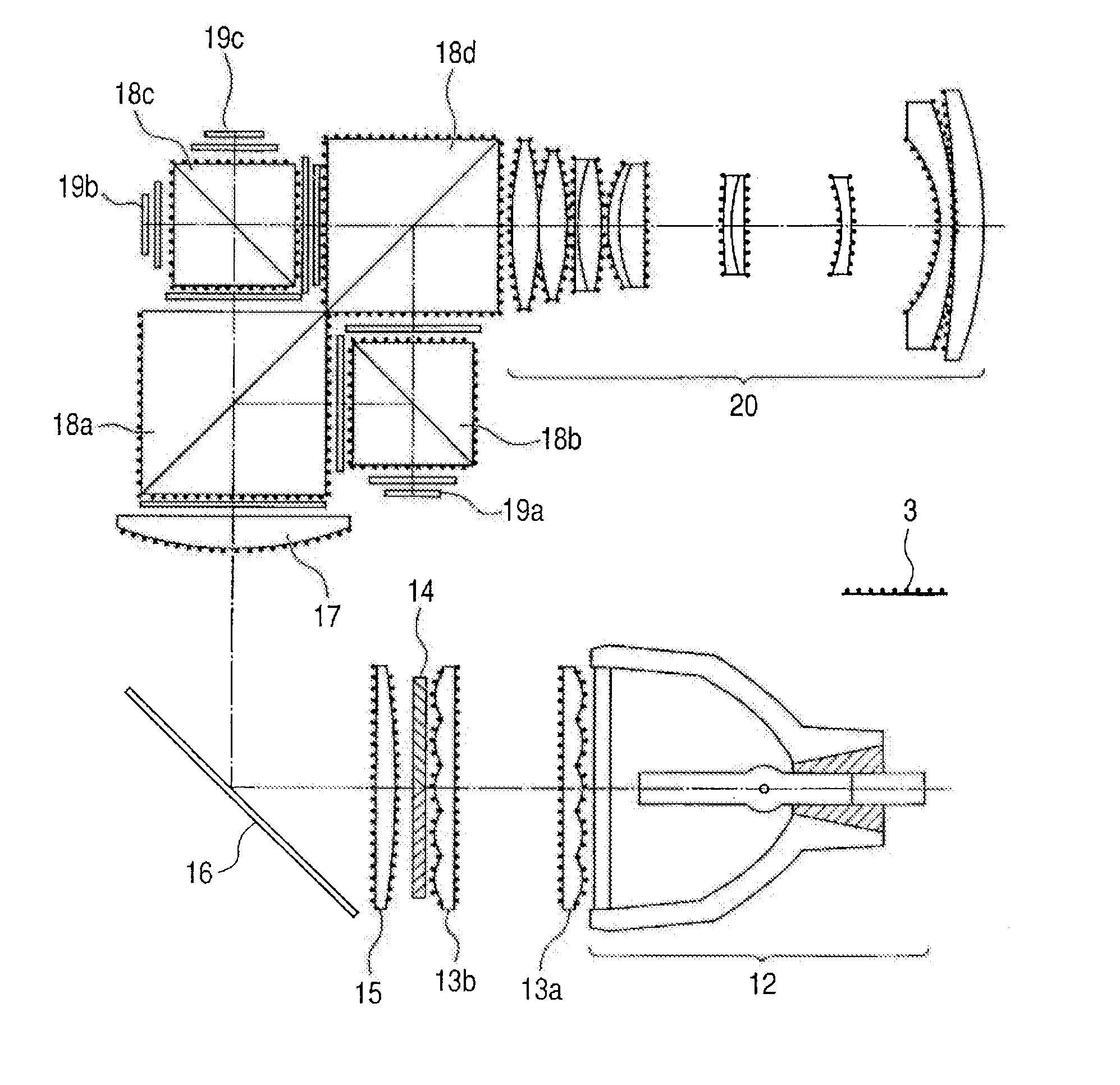 Optical transparent member and optical system using the same