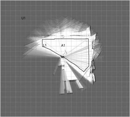 Three-dimensional map reconstruction method based on navigation point selection