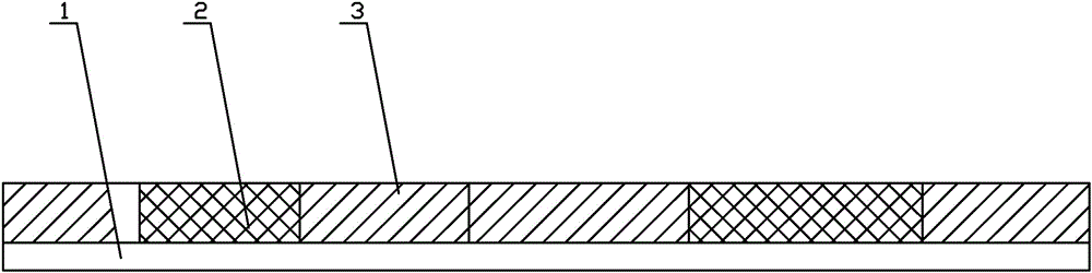 A printing structure for thermally changing two-dimensional codes