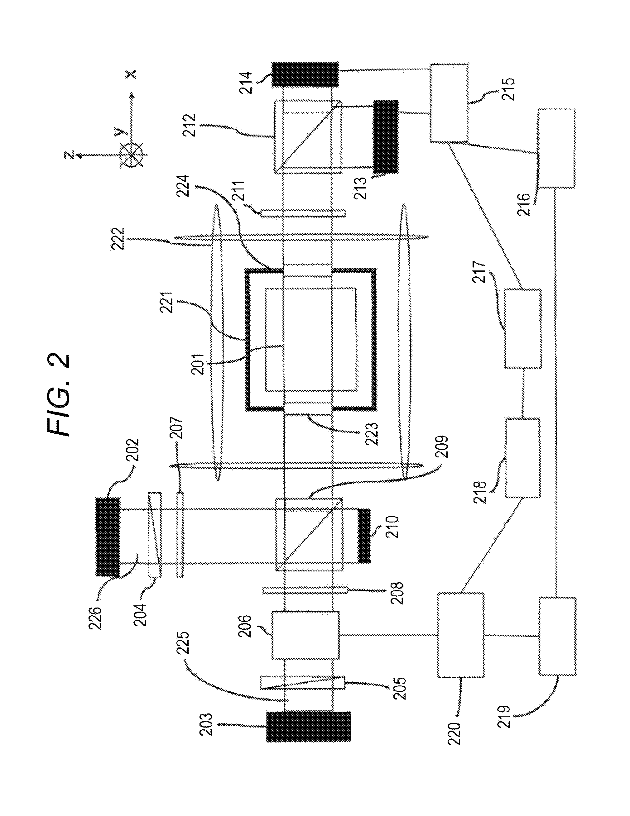 Optically pumped magnetometer and optical pumping magnetic force measuring method