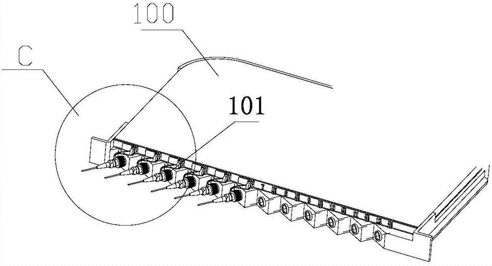 Optical fiber connection pair detection method and system