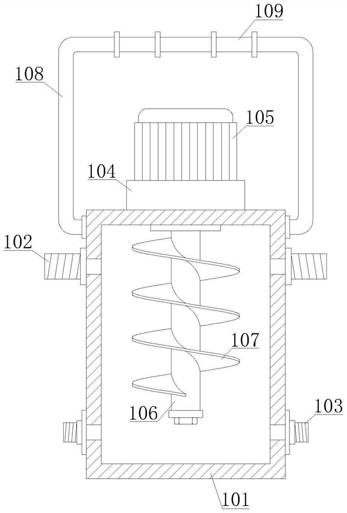 Food filling integrated sealing device and implementation method thereof