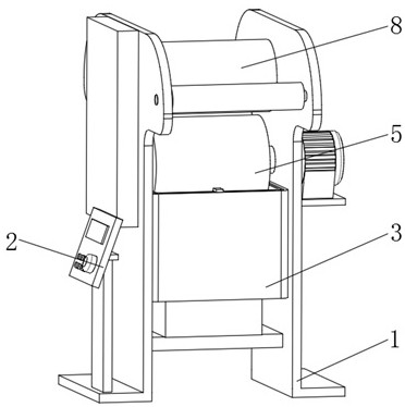 A kind of anodized aluminum coating equipment