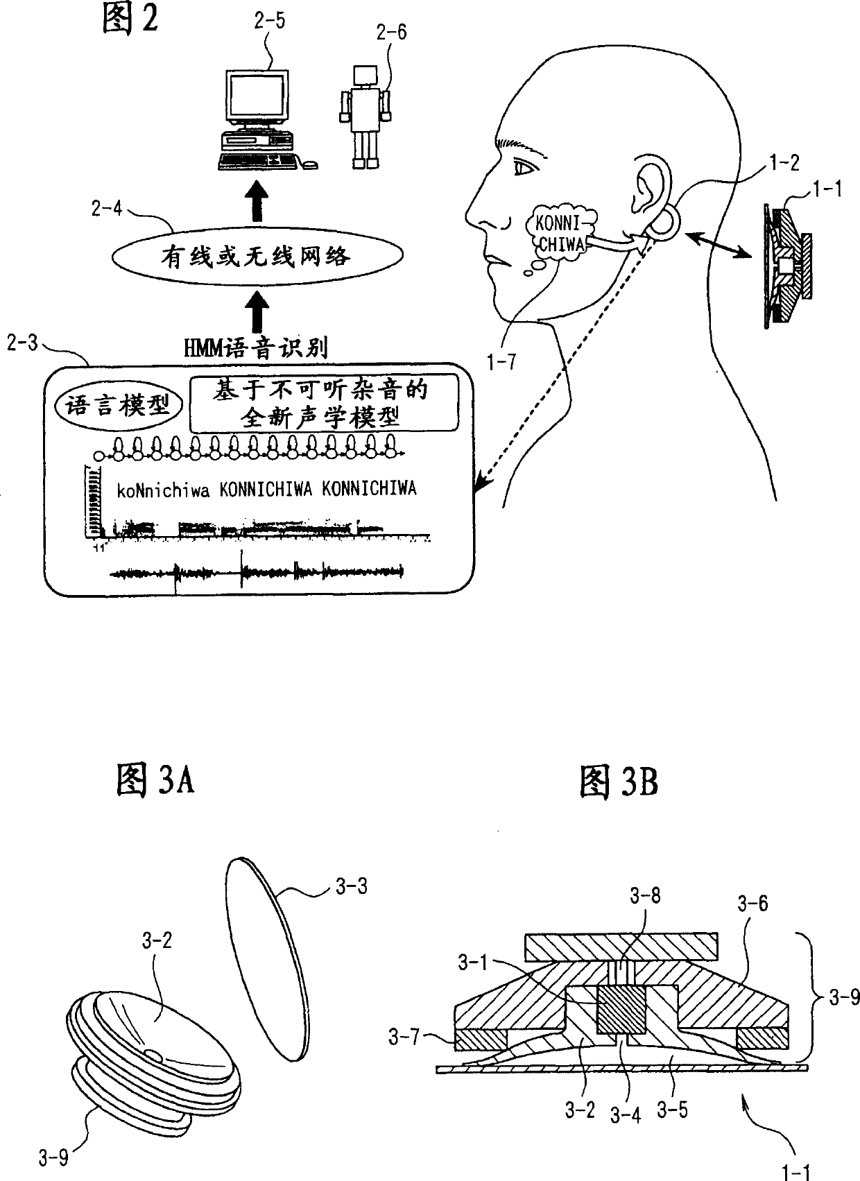 Microphone and communication interface system