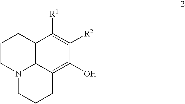 Method for making 8-hydroxyjulolidine compound