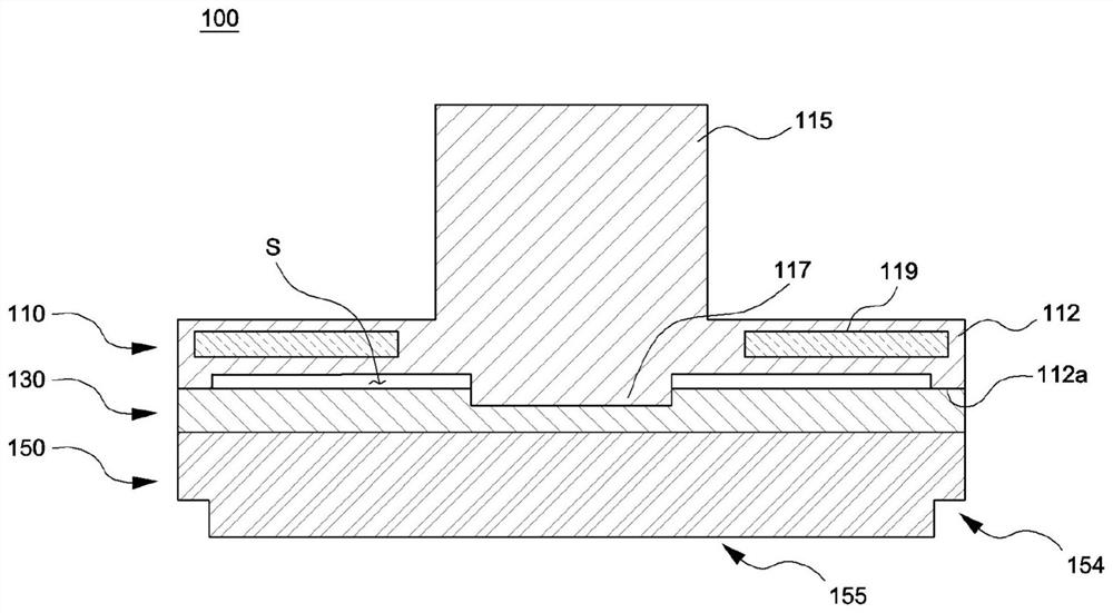 Chuck structure and semiconductor manufacturing apparatus including the same