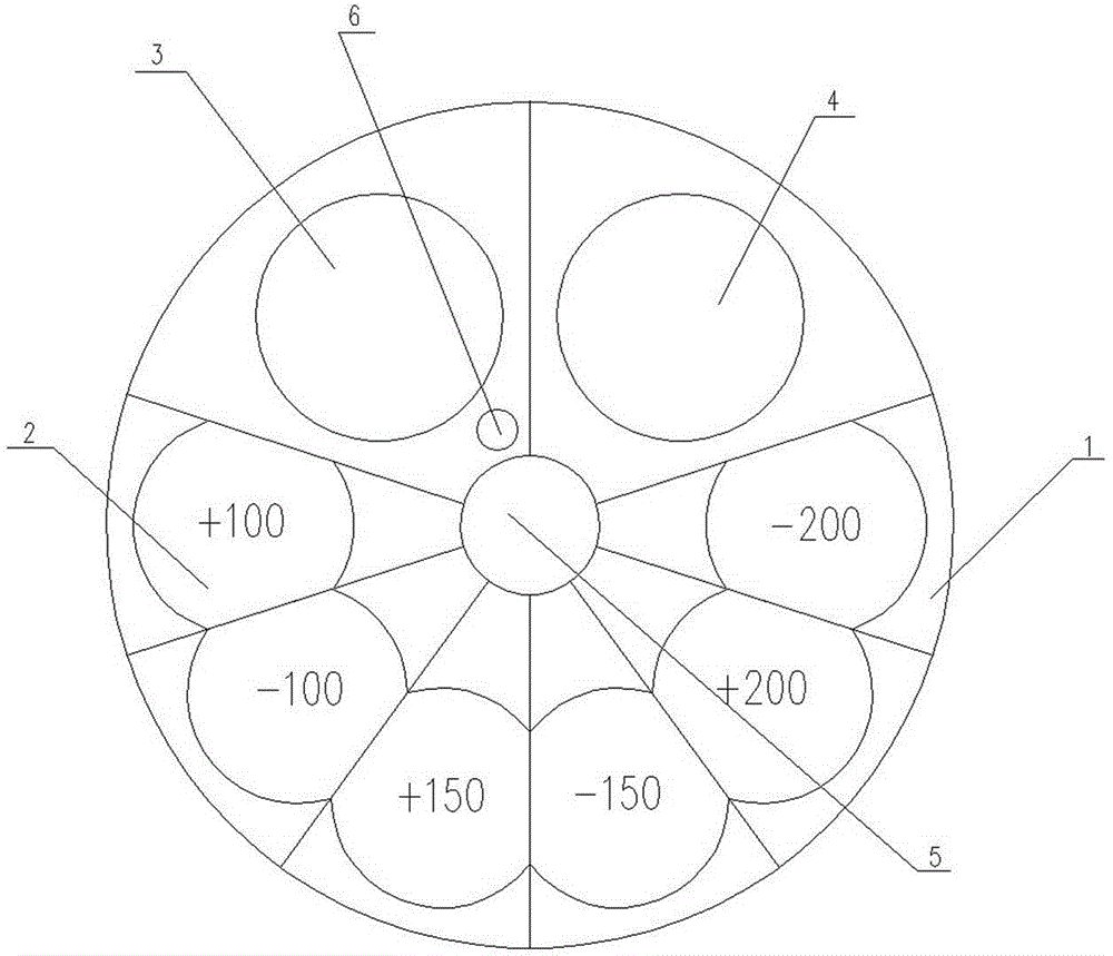 Functional leaf disk, comprehensive vision training apparatus and training method