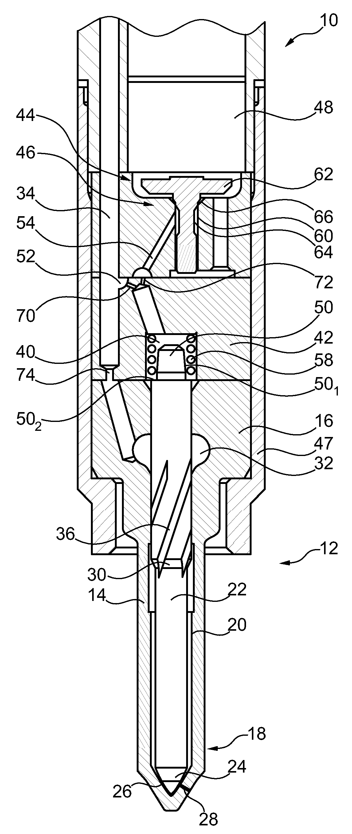 Fuel Injector for an Internal Combustion Engine