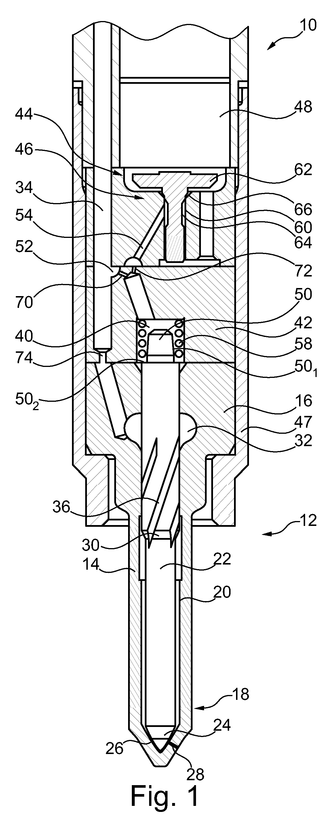Fuel Injector for an Internal Combustion Engine