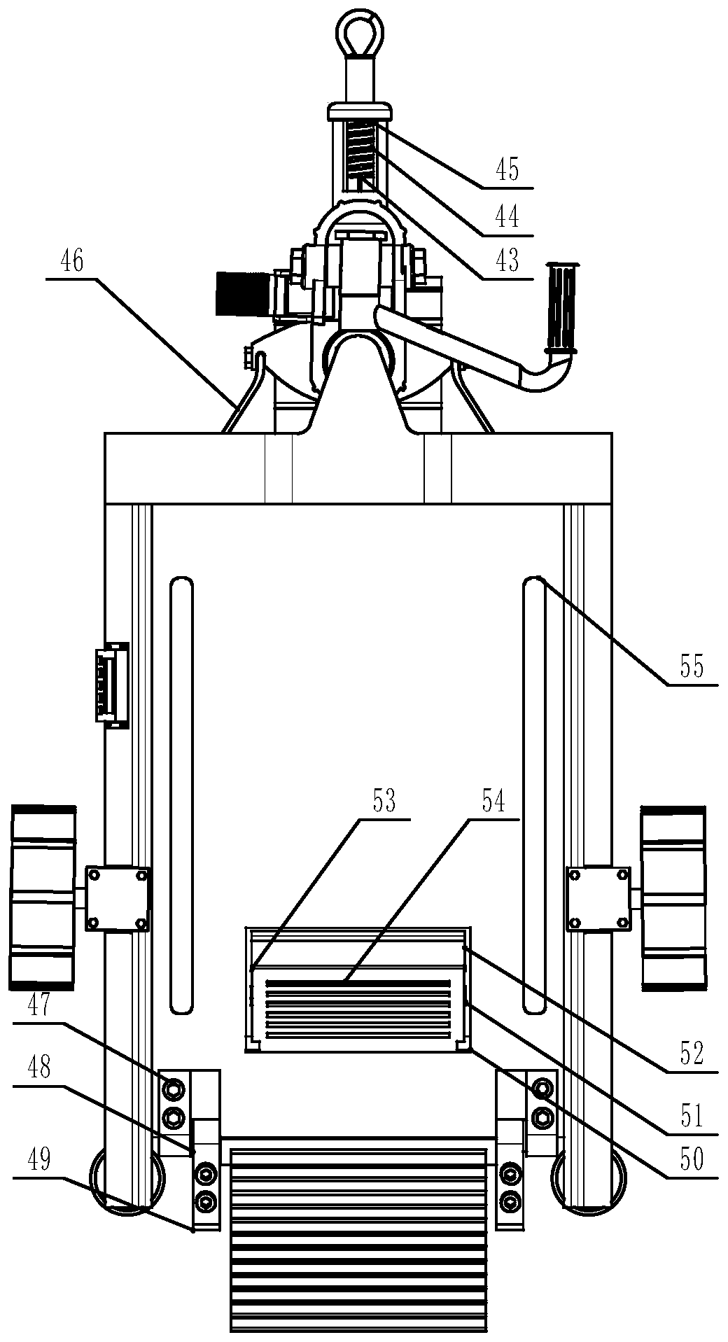 A trailer device for UAV traction