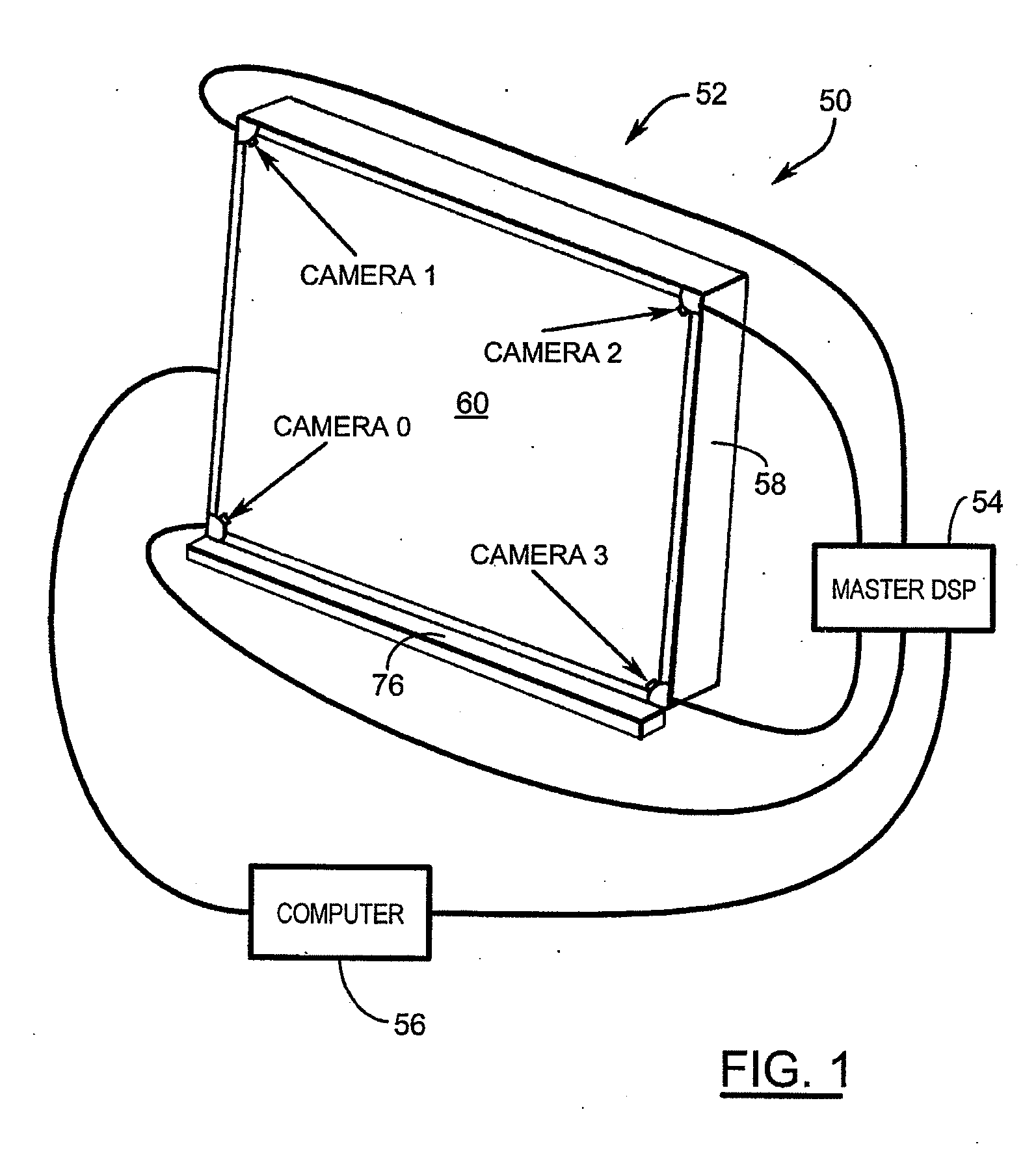 System and method for differentiating between pointers used to contact touch surface