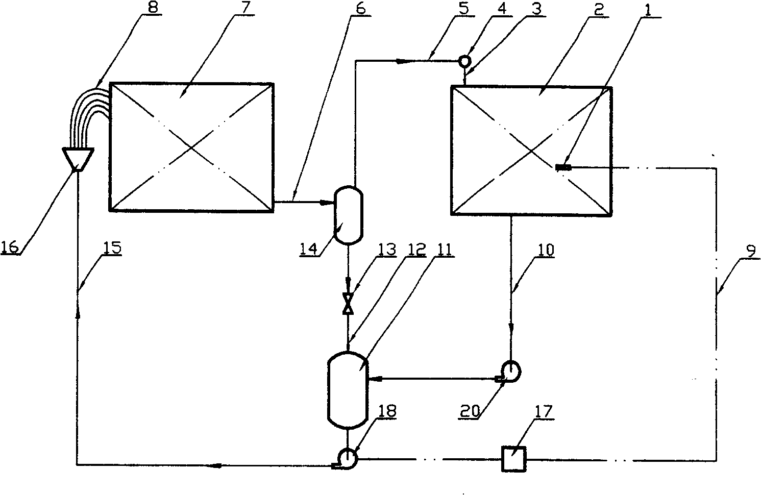 Controllable bi-circulating hot-pipe system