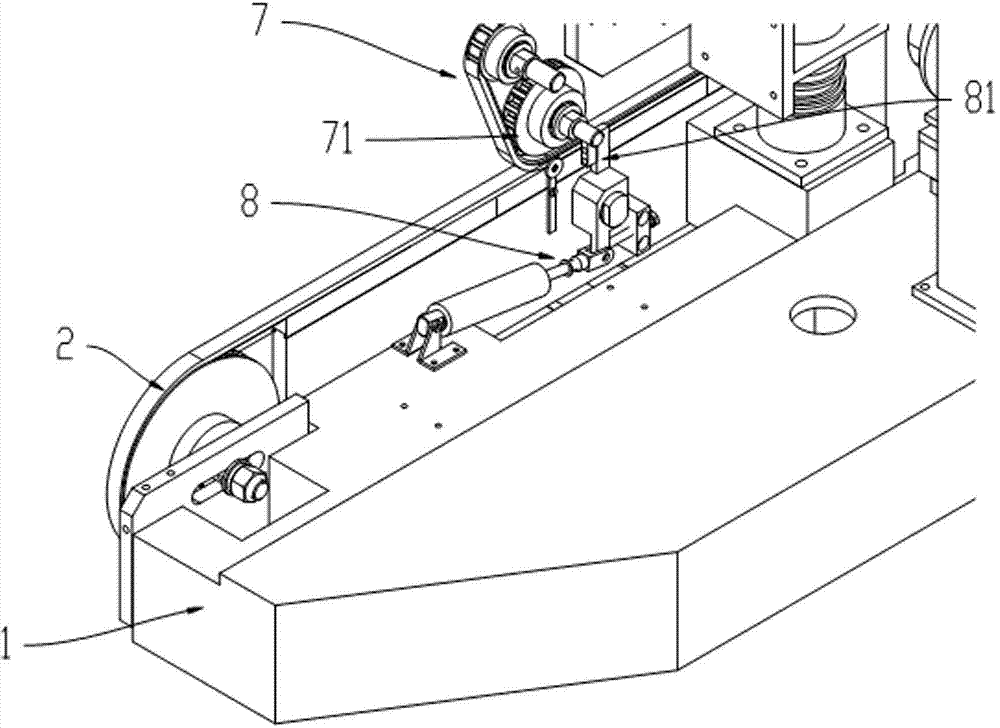 Processing machine and processing method for small glass