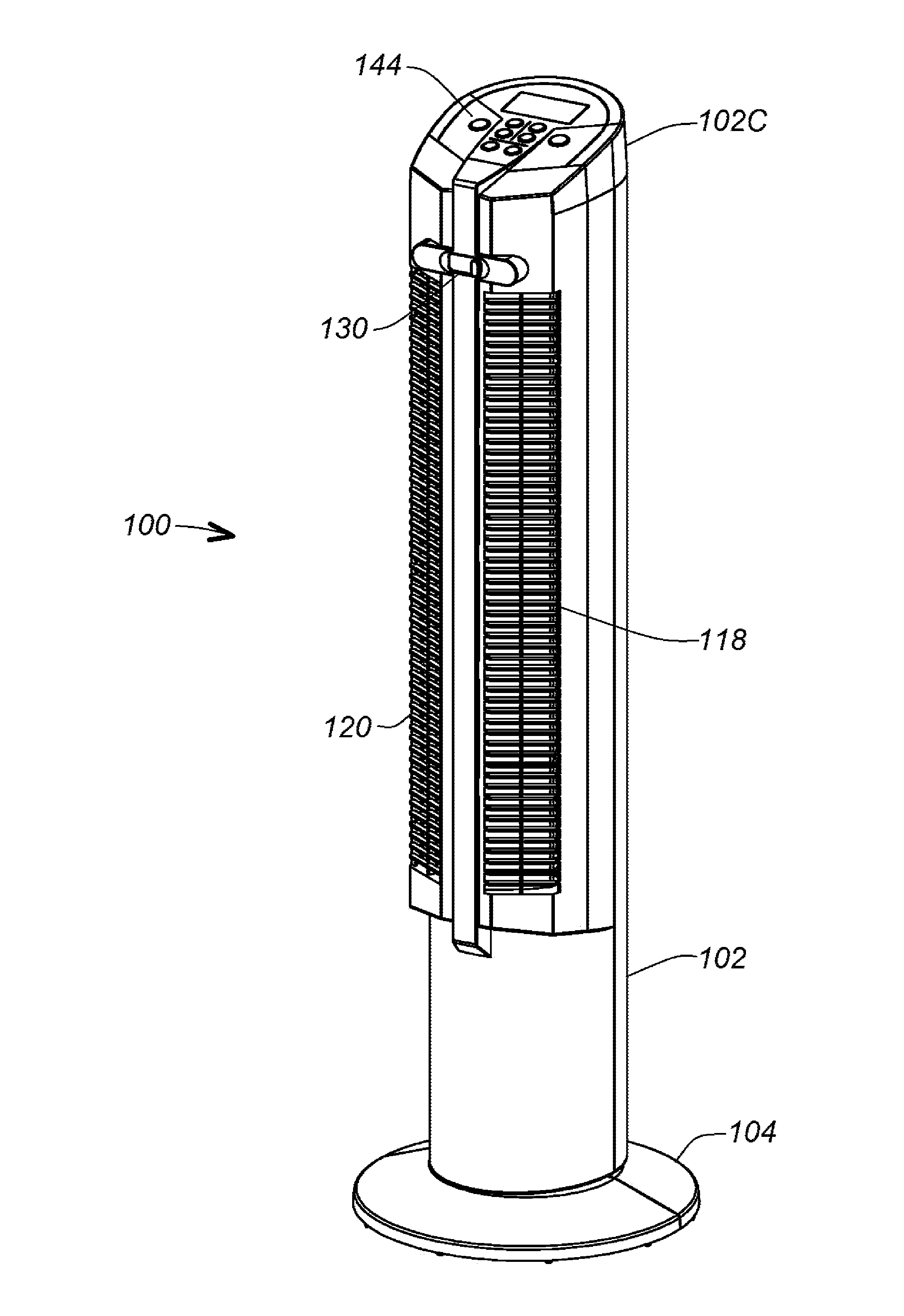 Heating and cooling apparatus