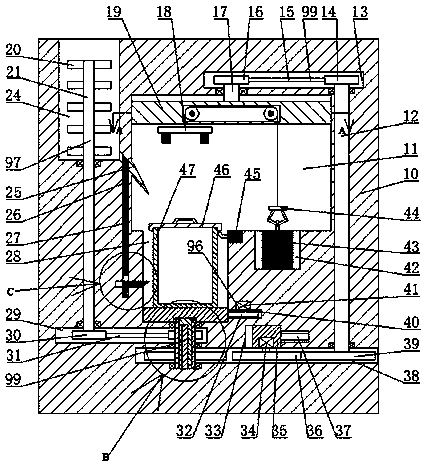 Nuclear power generation waste treatment device