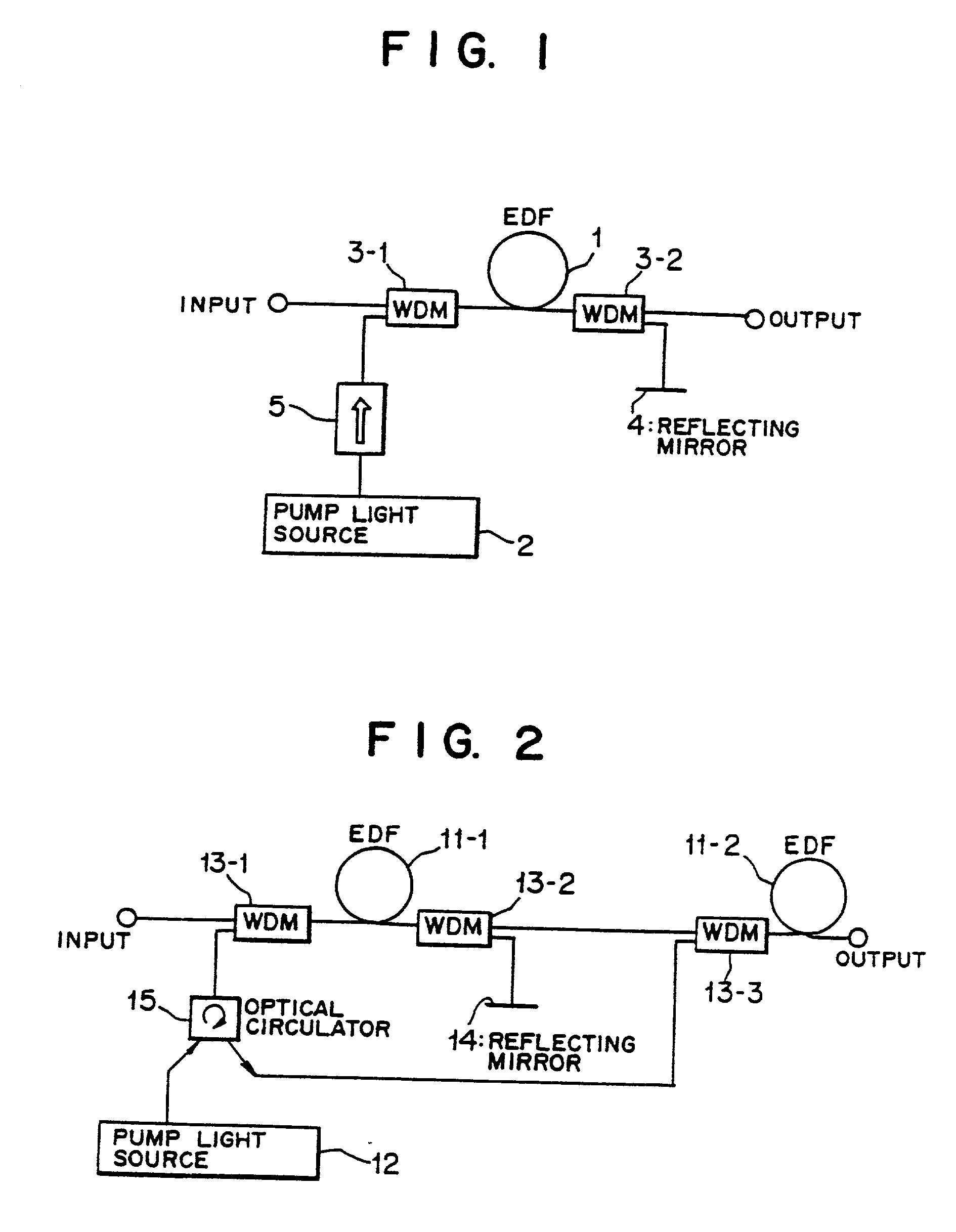 Optical fiber amplifier and dispersion compensating fiber module for optical fiber amplifier