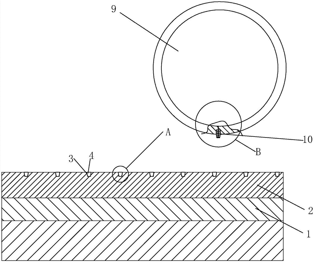 Asphalt concrete surface layer and construction method thereof