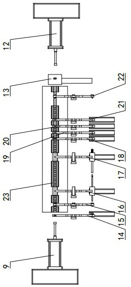 A water heater water pipe assembly device with automatic pop-up function