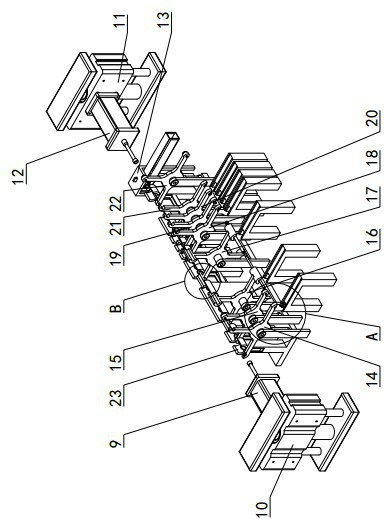 A water heater water pipe assembly device with automatic pop-up function