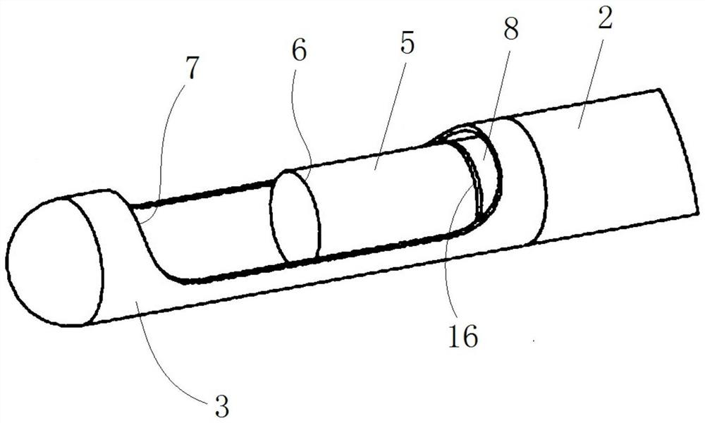 Mechanical thrombus removing device