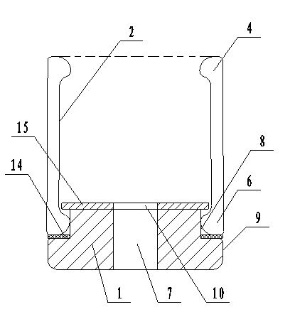 Center-adjustable self-elastic contact finger conducting structure