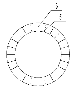 Center-adjustable self-elastic contact finger conducting structure