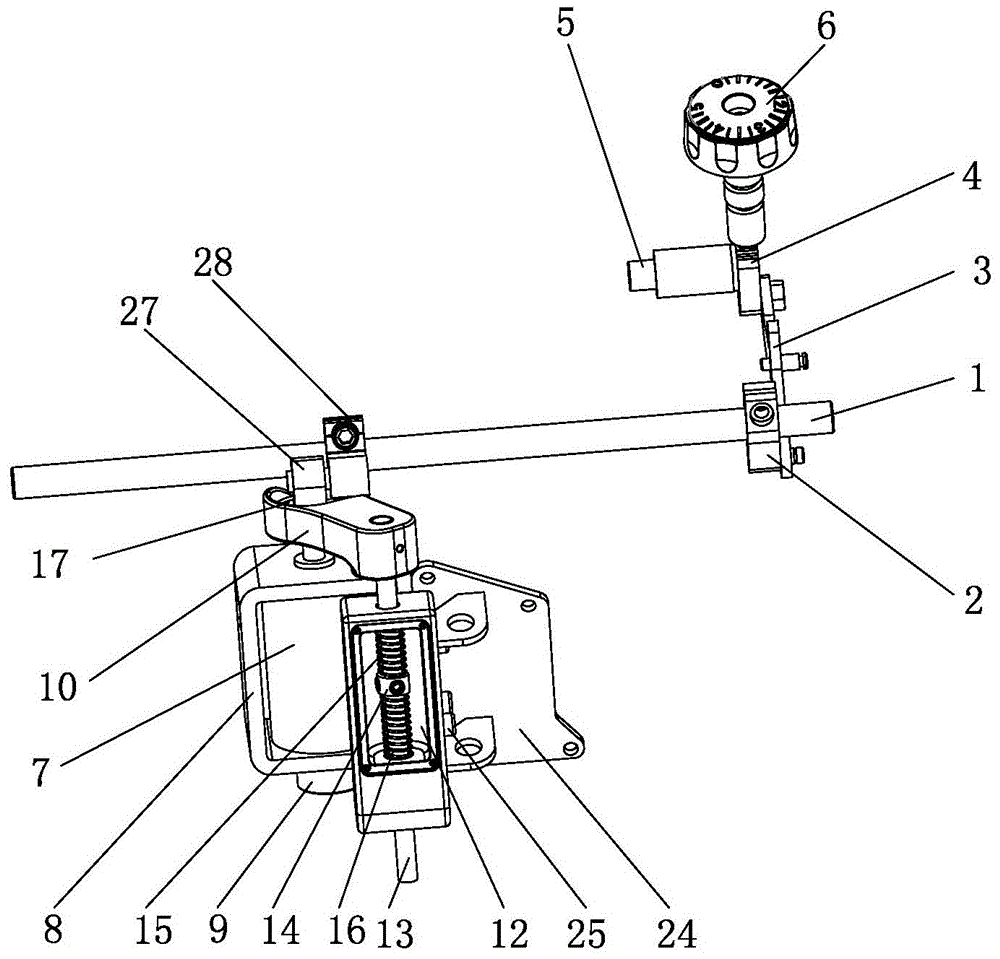 Noise-reduction buffer mechanism for sewing machine backstitch