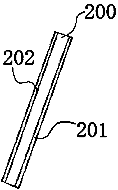 Reflective transparent display device and application thereof