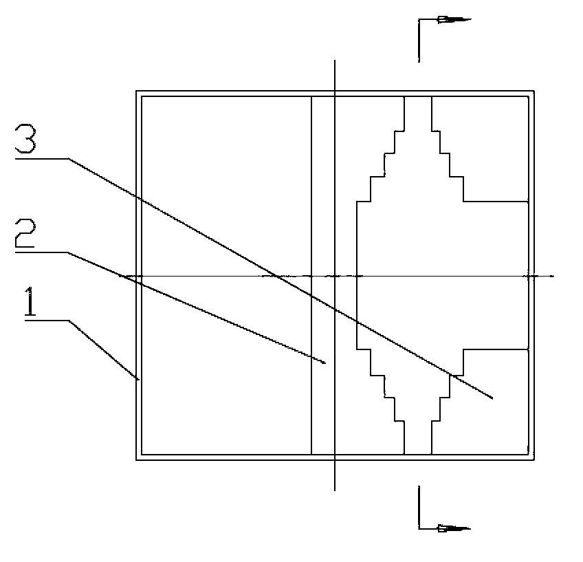 Distributary thickening braize decoupling burner and burning method